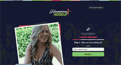 Desktop Screenshot of housewiveshookup.com